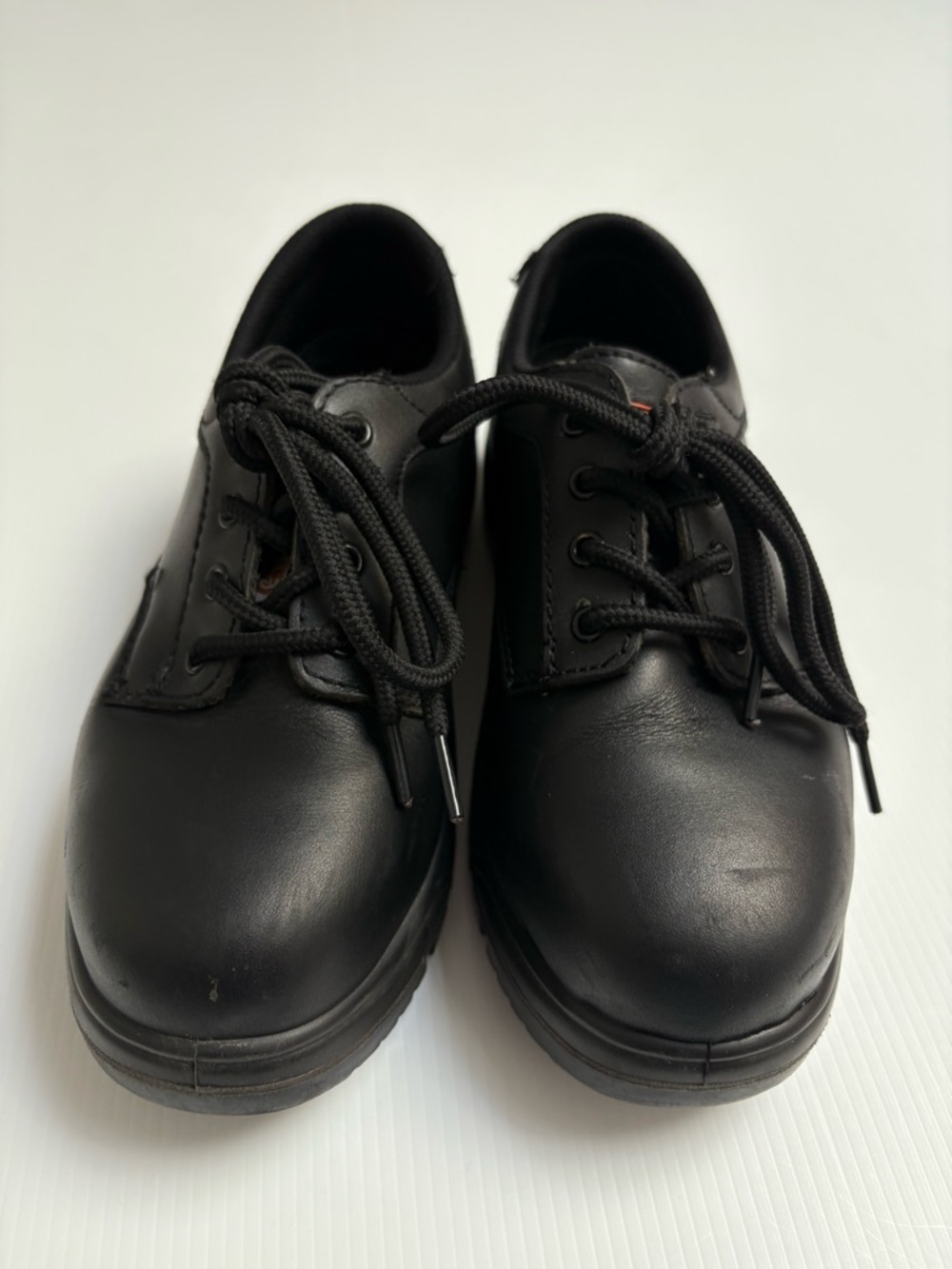 Classic vintage style JB Goodhue Leather Steel Toe Work Shoes - Size 6.5